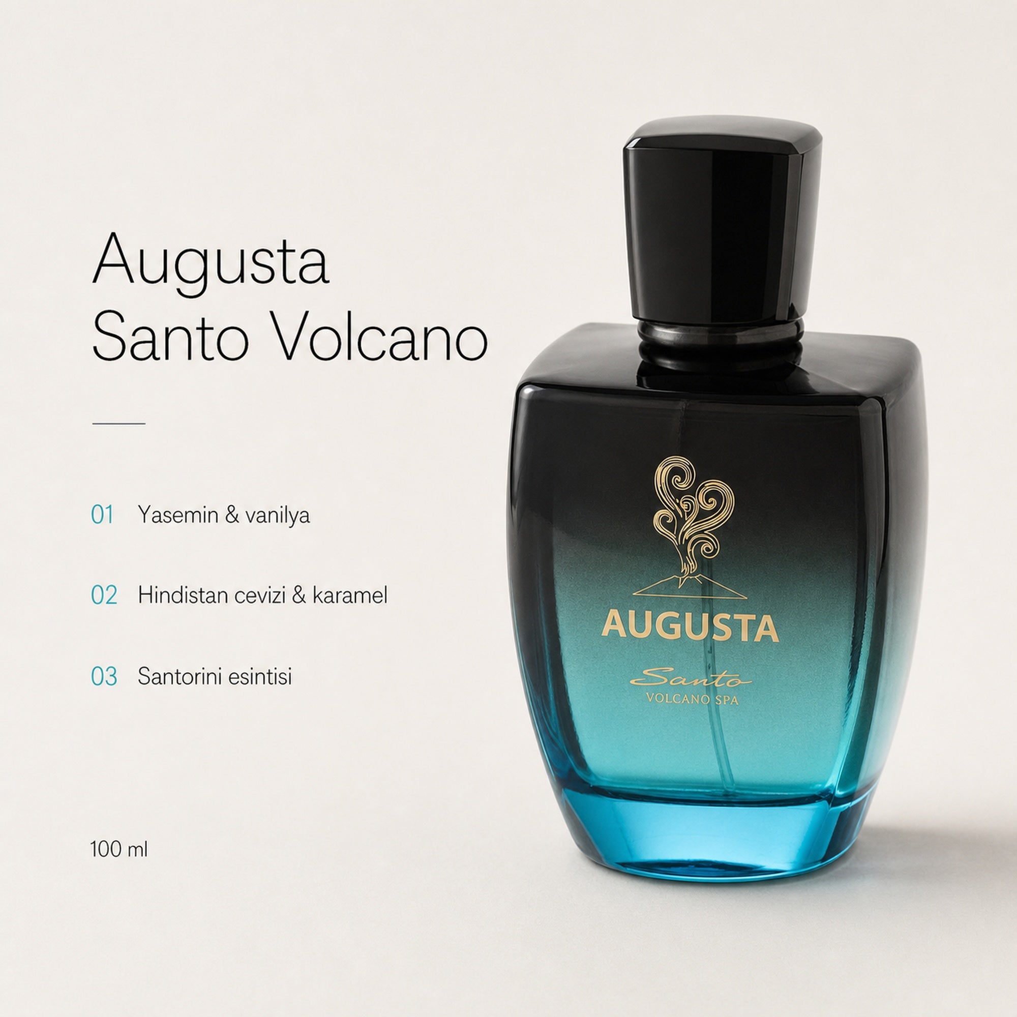 Augusta Santo Volcano — koku karakteri