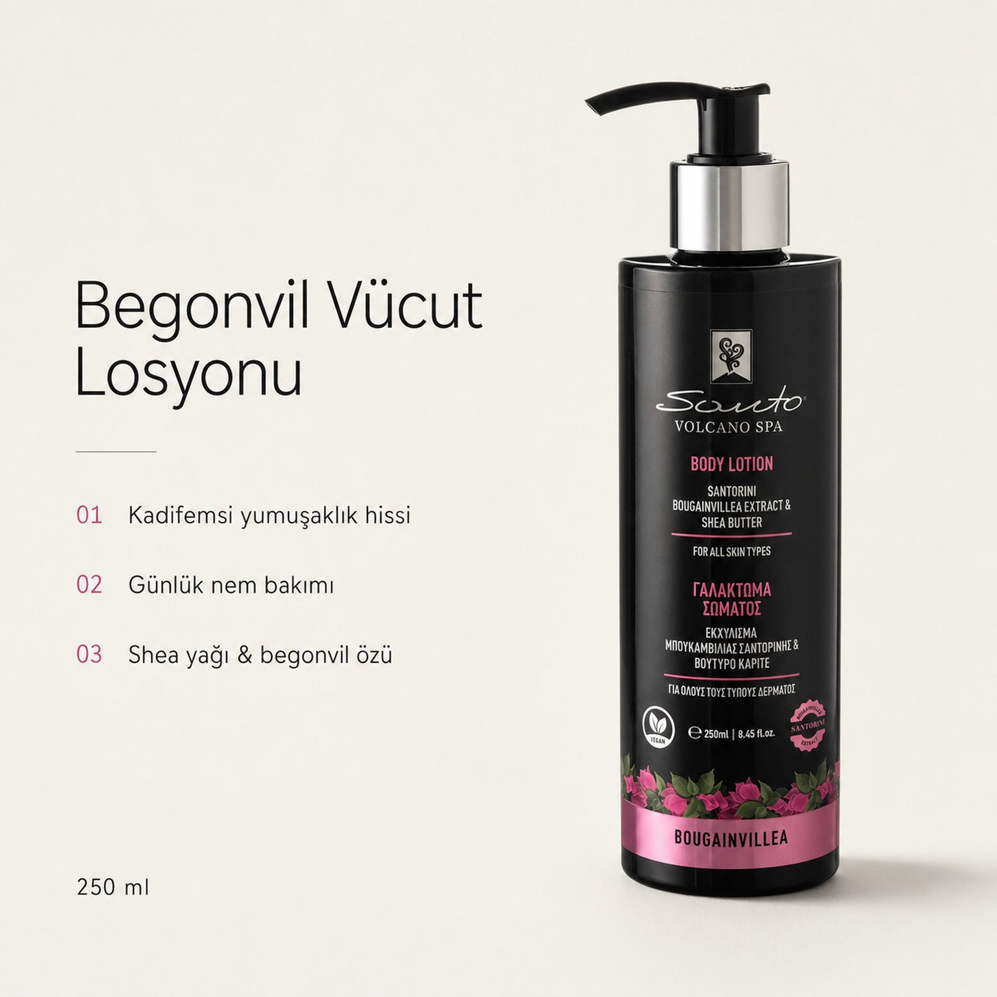 Begonvil Vücut Losyonu — faydaları