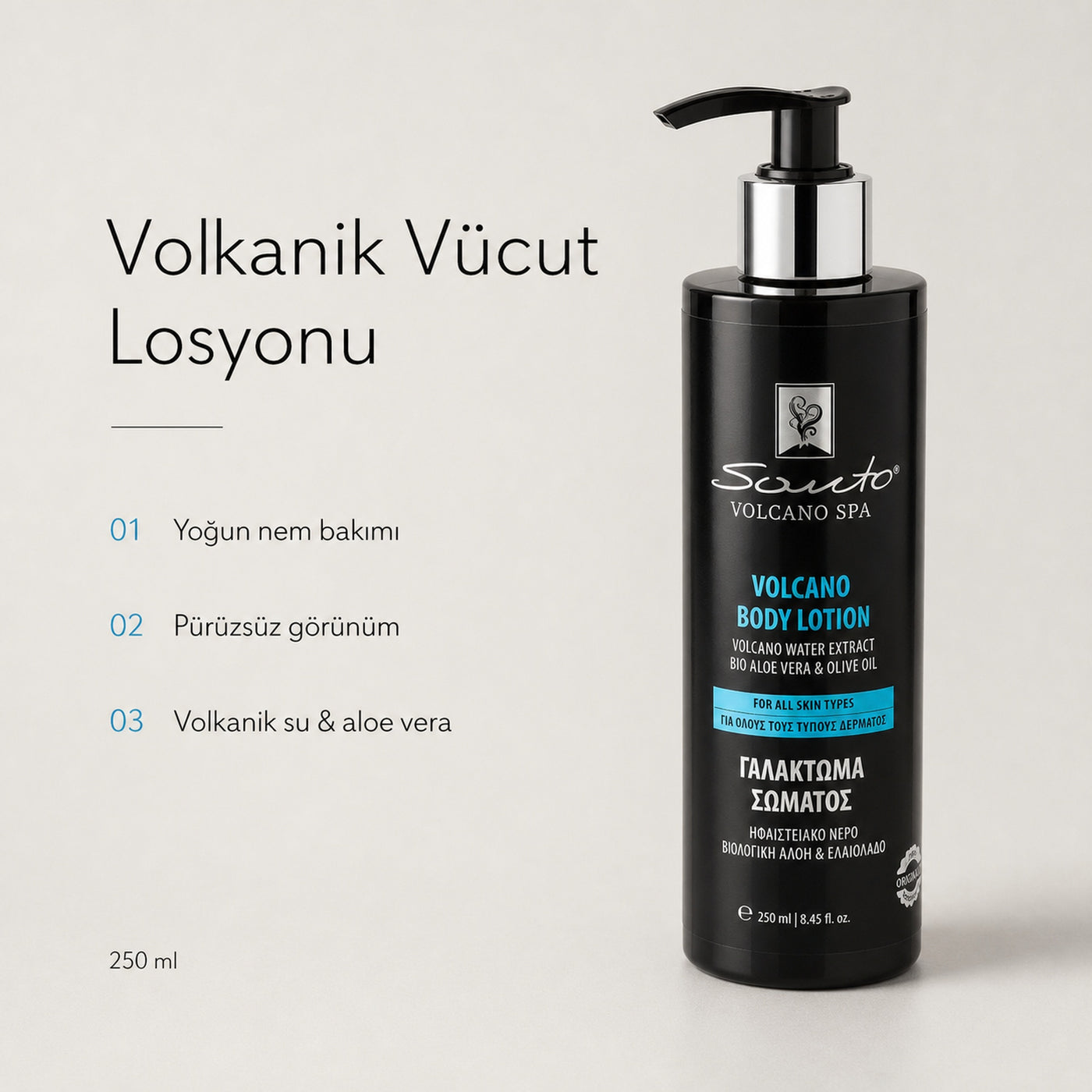 Volkanik Vücut Losyonu